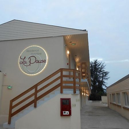 La Pause Hotel Évreux Buitenkant foto